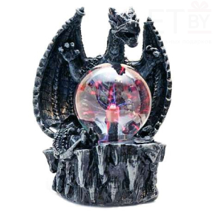 Плазма-шар черный дракон