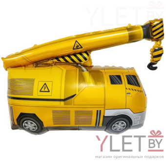 Шар (33''/84 см) Фигура, Кран строительный