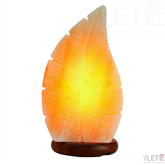Солевая лампа "Лист" (2-3 кг)