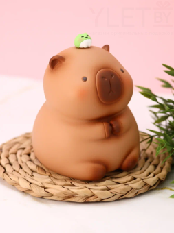 Копилка капибара "Capybara Frog Friend"