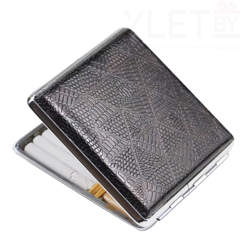 Портсигар на 20 сигарет "Премиум", 10 х 9 х 2 см