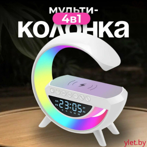 Портативная умная колонка ночник 4 в 1