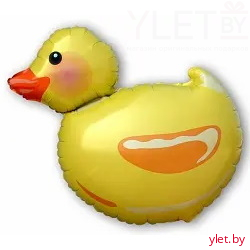 Шар (30''/76 см) Фигура, Утка, Желтый