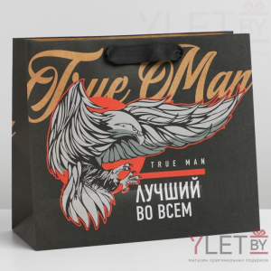 Пакет крафтовый горизонтальный Лучший, ML 23 х 27 х 11.5 см