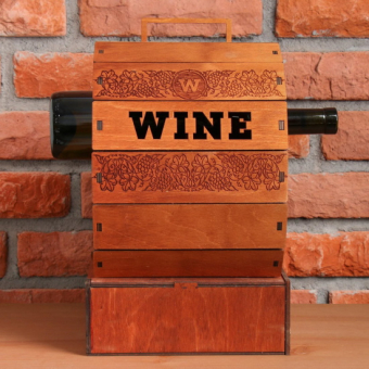 Винный мини-бар Бочка, 27 х 29 х 22 см