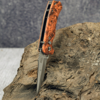 Нож складной мини оранжевый 14,5 см