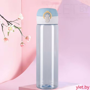 Бутылка для воды Water Bottle Голубая, 520 мл