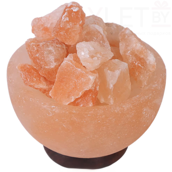 Солевая лампа "Ваза с камнями" (3-5 кг)