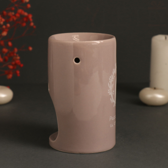 Аромалампа керамика "Расслабься и отдохни" 7,2х7,2х11,6 см