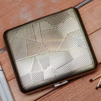 Портсигар металлический Gvipai Мозаика