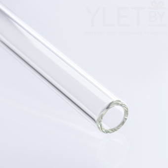 Трубка курительная "Череп", стеклянная