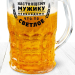 Ледяная кружка пивная охлаждающая «Настоящему мужику», 420 мл, пластик