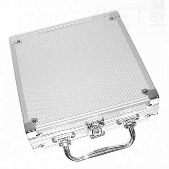 Набор для покера в кейсе 100 фишек с номиналом