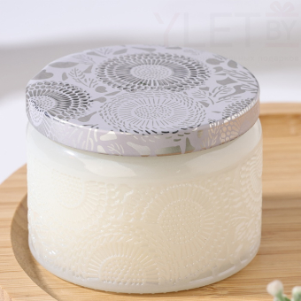 Свеча ароматическая в банке Orchid, 7 х 5 см