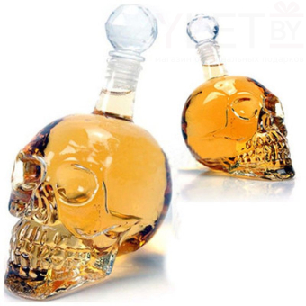 Графин череп 1 л
