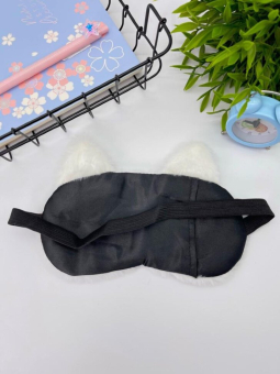 Маска для сна "Cute cat", white