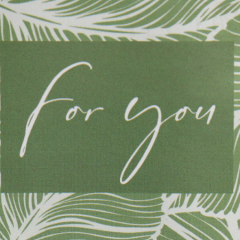 Пакет ламинированный Для тебя 9 × 12 × 6.5 см