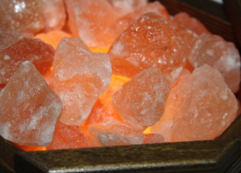 Солевая лампа "Восточный абажур" (3 кг)