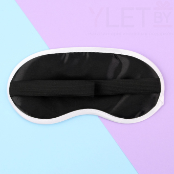 Маска для сна «Котики», 19,2 х 9,4 см, белая