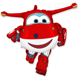 Шар (40"/102 см) Супер Крылья: Джетт