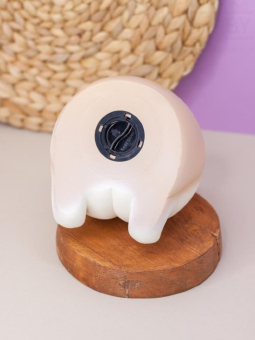 Копилка "Corgi tail", beige (16,5 см), пластик