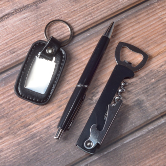 Подарочный Набор 3 в 1 Ручка, брелок, мультитул  E-2