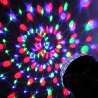 Диско-шар колонка полусфера с пультом