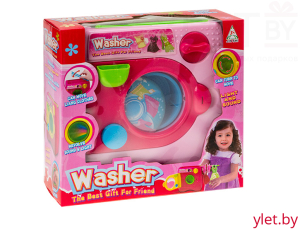 Стиральная машина со световым и звуковым эффетками.