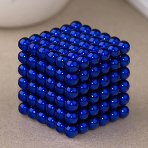 Головоломка NeoCube - 5 мм 216 сфер (Неокуб) Синий