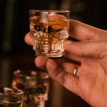 Стопка Череп 60 мл, 1 шт