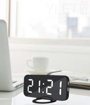 Часы зеркальные DS-3625L