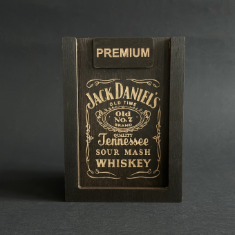 Набор для виски Premium «Jack Daniels» (cтакан + 3 камня)