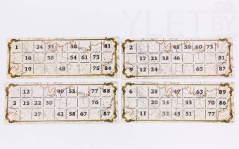 Набор подарочный "Лото" в металлической коробке