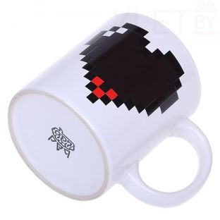 Кружка хамелеон Сердце