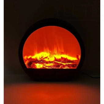 Светильник декоративный камин "Круг"