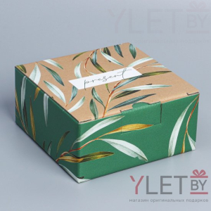 Коробка сборная Present 15 х 15 х 7 см