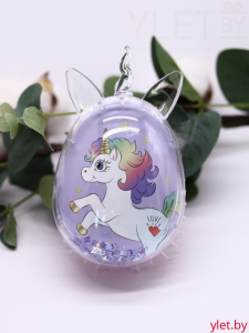Расческа «Unicorn baby», purple