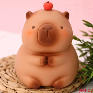 Копилка капибара "Capybara with apple"