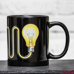 Кружка хамелеон Лампочка New