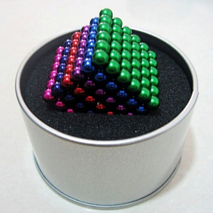 Головоломка NeoCube - 5 мм 216 сфер (Неокуб) цветной