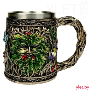 Кружка металлическая Дух леса, 400 мл