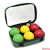 Боча Петанк 6 шаров в сумке Цветные