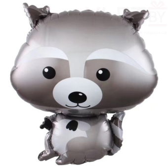 Шар (26''/66 см) Фигура, Енот