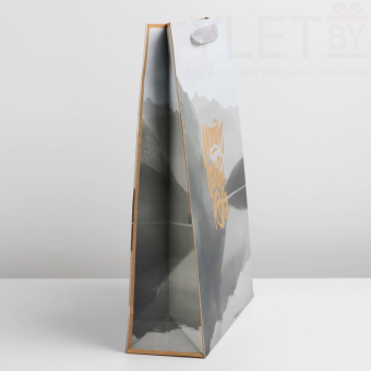 Пакет крафтовый вертикальный Мечты сбываются 31 × 40 × 11.5 см