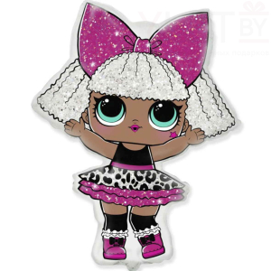 Шар (34''/86 см) Кукла Лол, Роскошная Дива