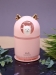 Настольный увлажнитель воздуха - ночник "Cat in a spacesuit", pink, (портативный, USB)