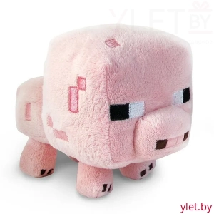 Майнкрафт (Minecraft) Мягкая игрушка "Поросенок" (Baby Pig)