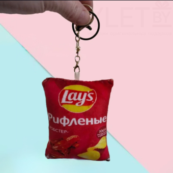 Брелок "Чипсы", цвет МИКС,