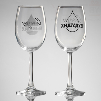 Бокалы для вина парные «Слёзы бывших и будущих», 360 мл