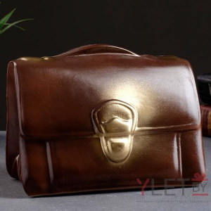 Копилка Барсетка коричневая